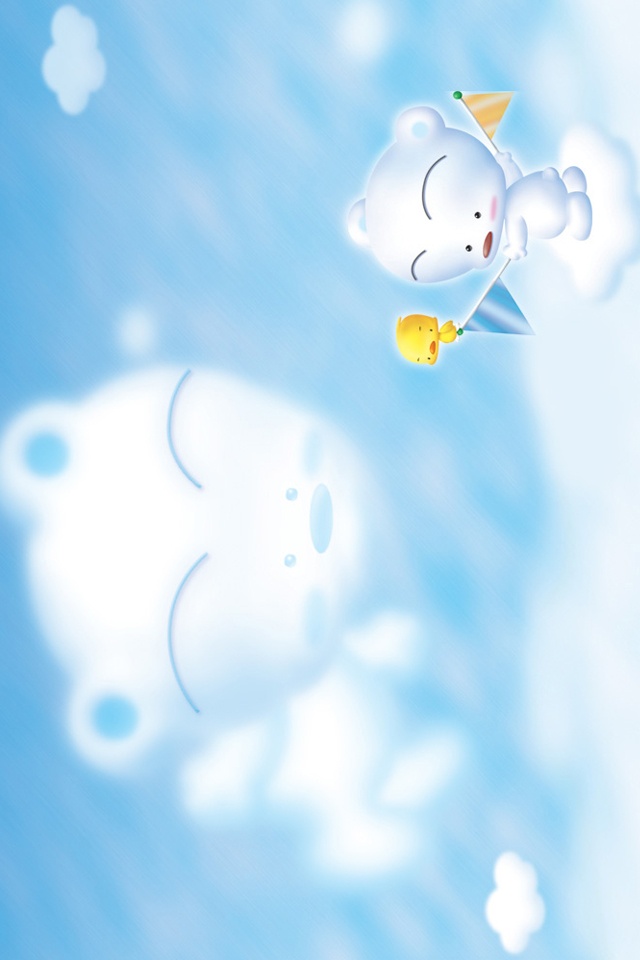 美少女 动漫 苹果手机高清壁纸 640x960_爱思