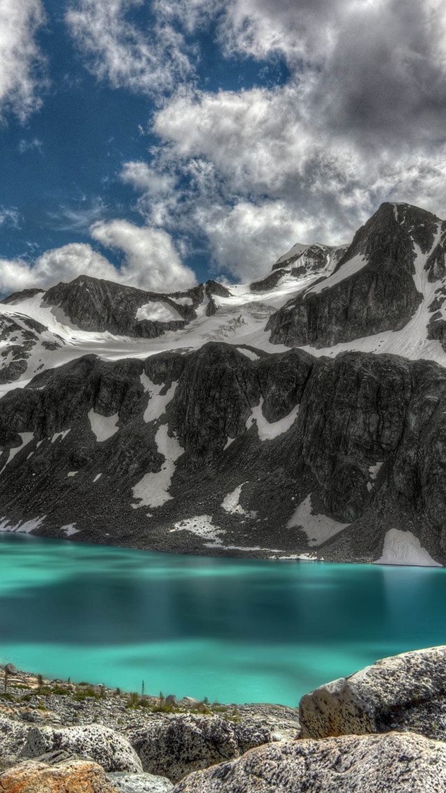 海水 大海 海浪 海岸 苹果手机高清壁纸 640x11