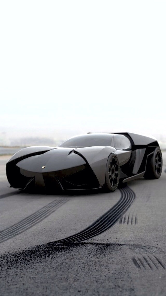 灰色 轿车 名车 奔驰 苹果手机高清壁纸 640x11