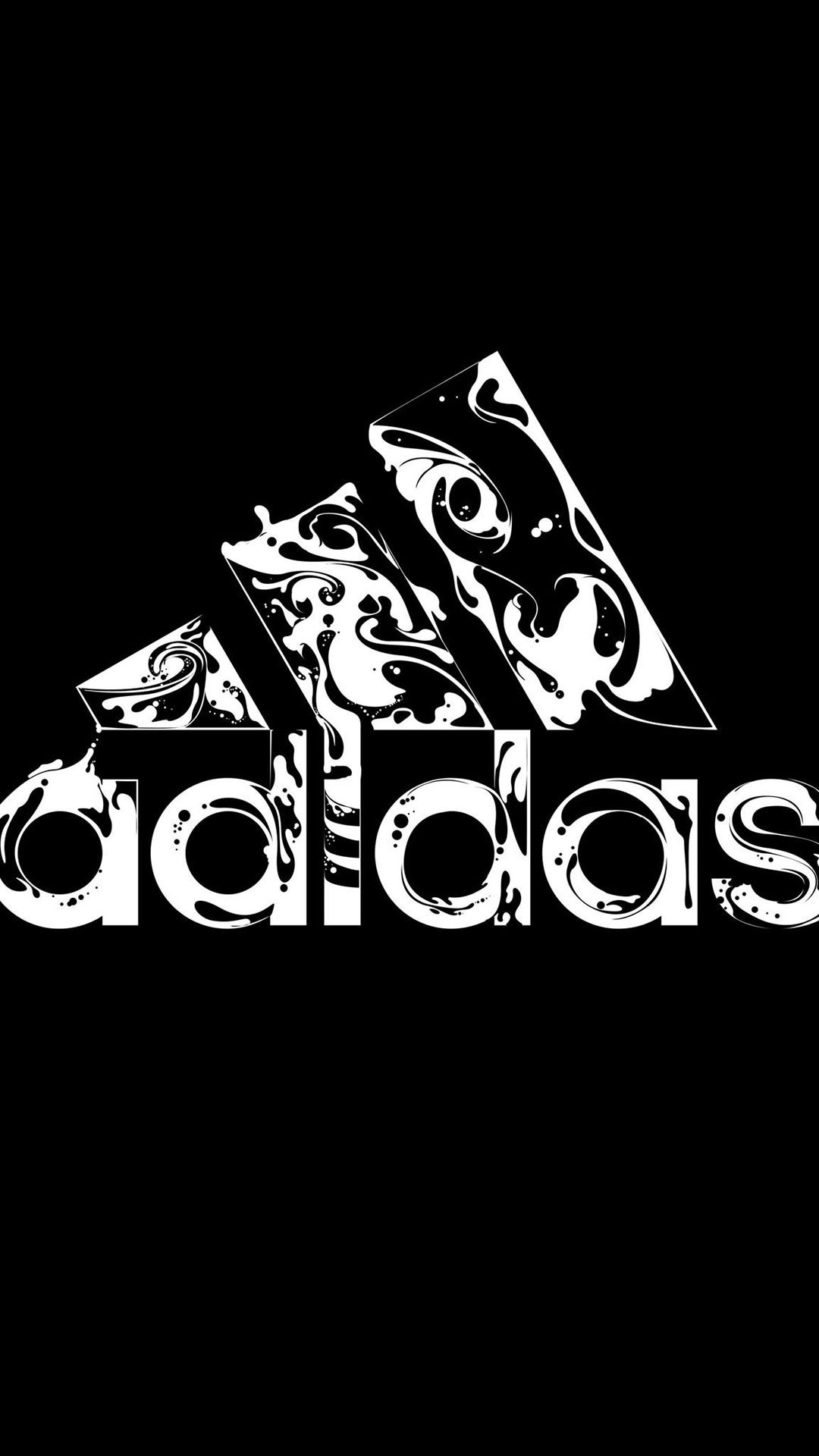 adidas 阿迪达斯 黑白 运动 品牌