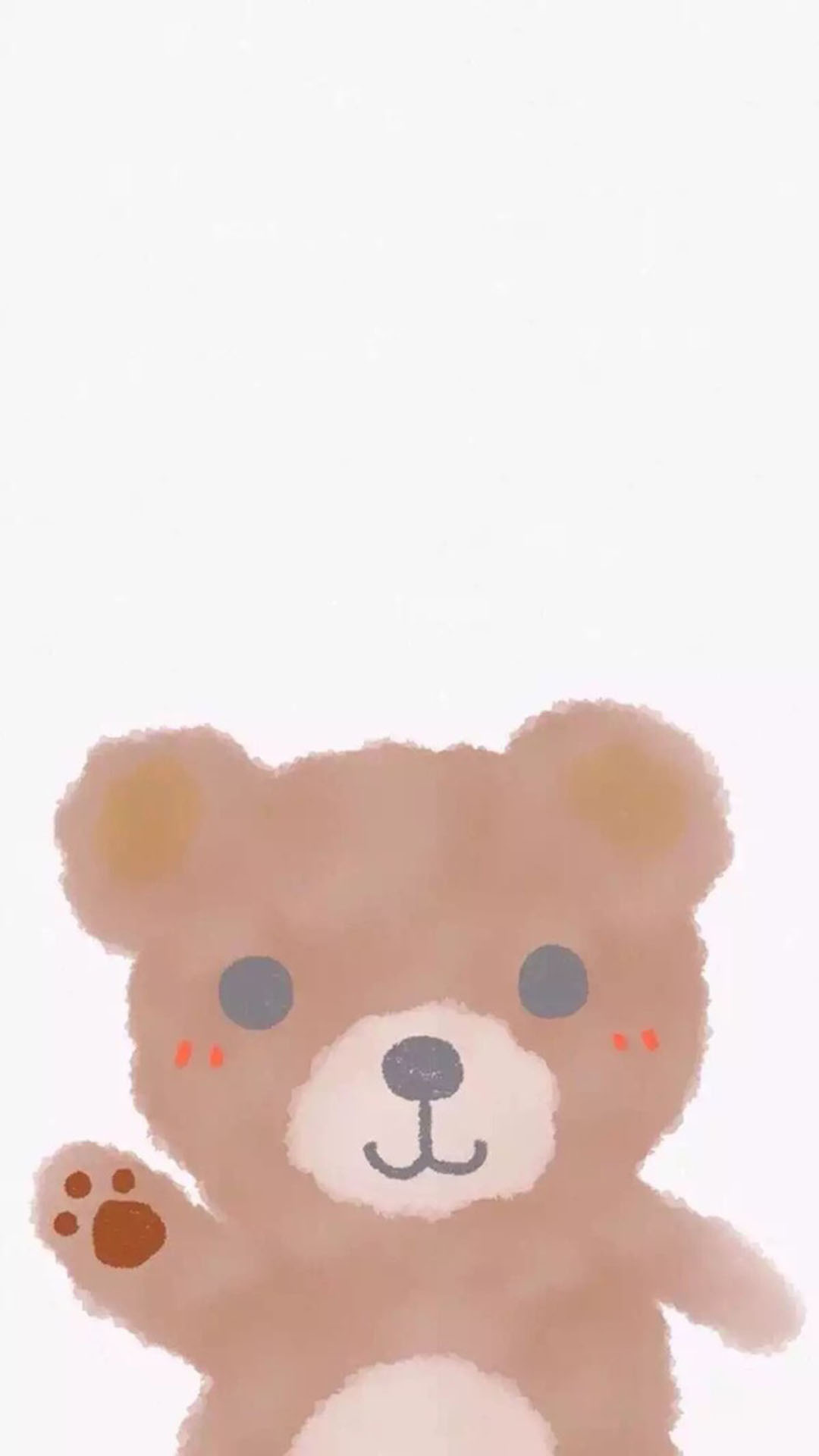 手绘可爱小熊