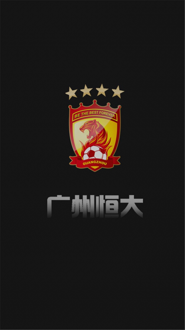 广州恒大 队标 黑色