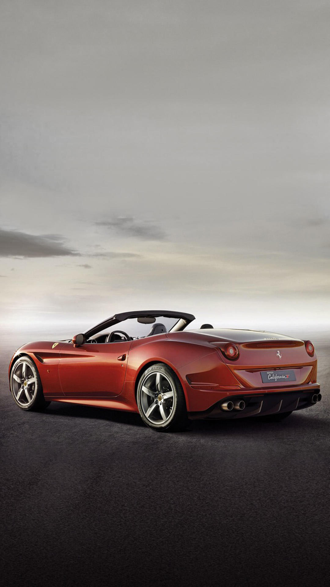 跑车 法拉利 公路 红