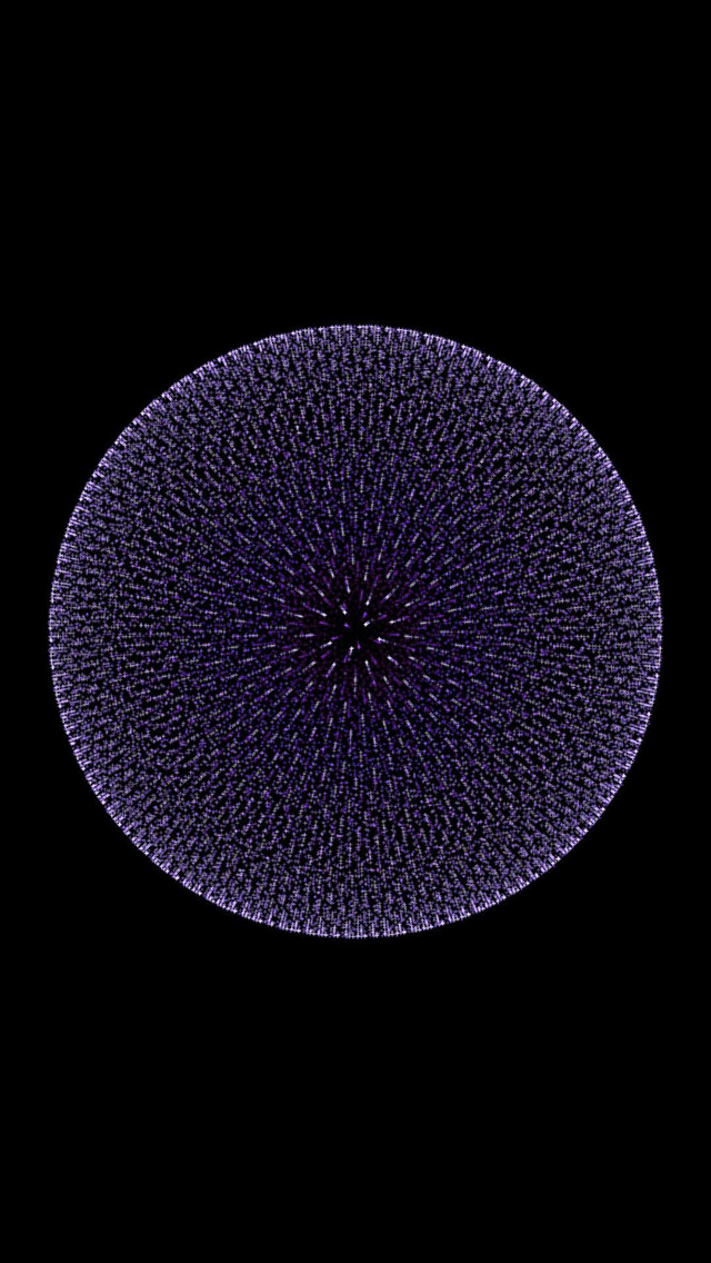 苹果IOS10官方内置壁纸 粉 喷射 黄色 色彩 苹果