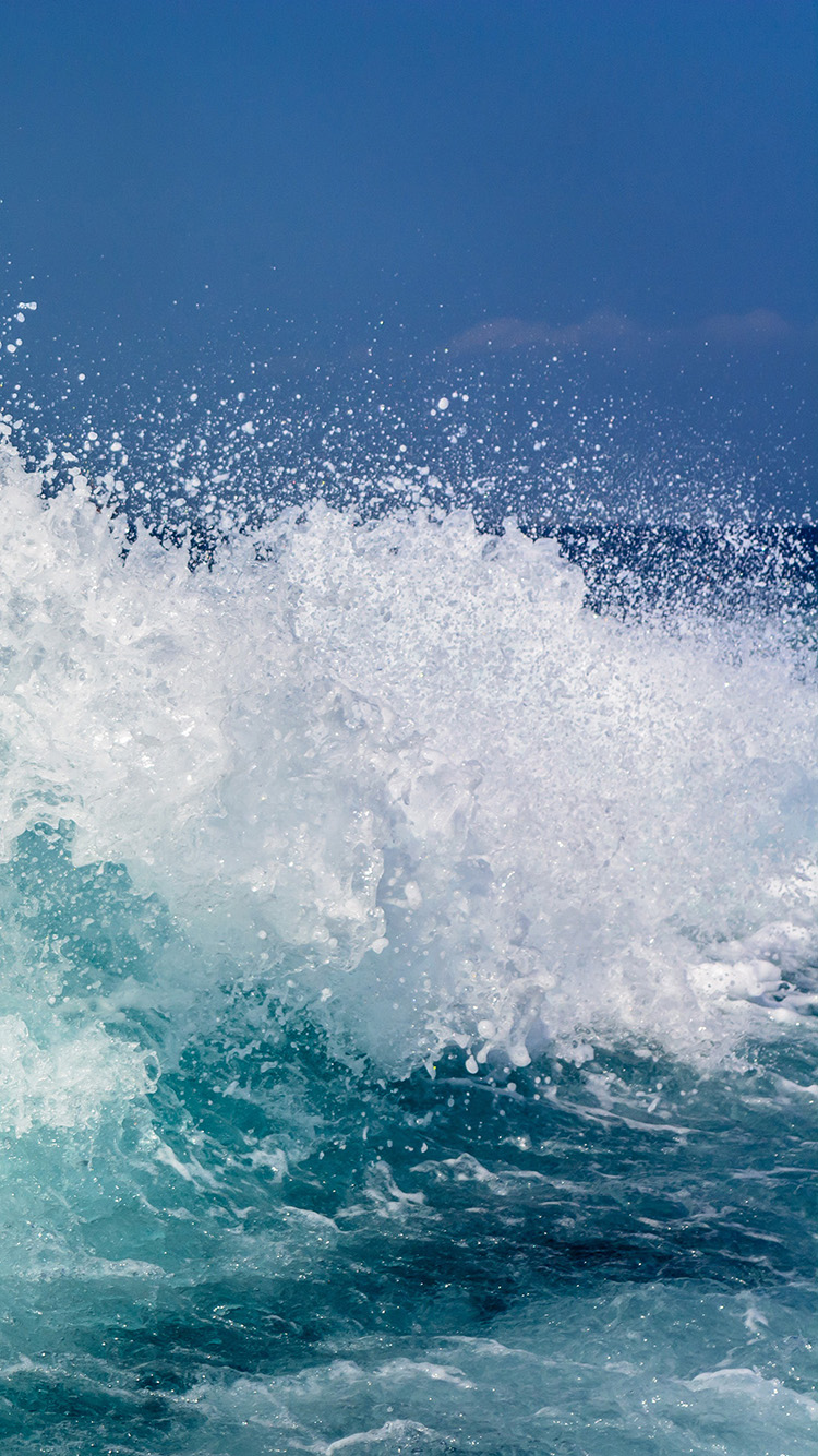 大海 海浪 海水 冲浪 苹果手机高清壁纸 750x1334