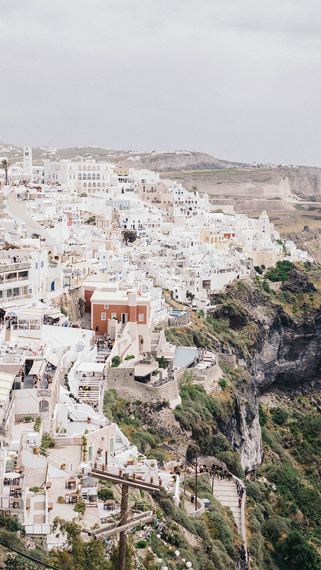 密集 石头 鹅卵石 色彩 苹果手机高清壁纸 640x