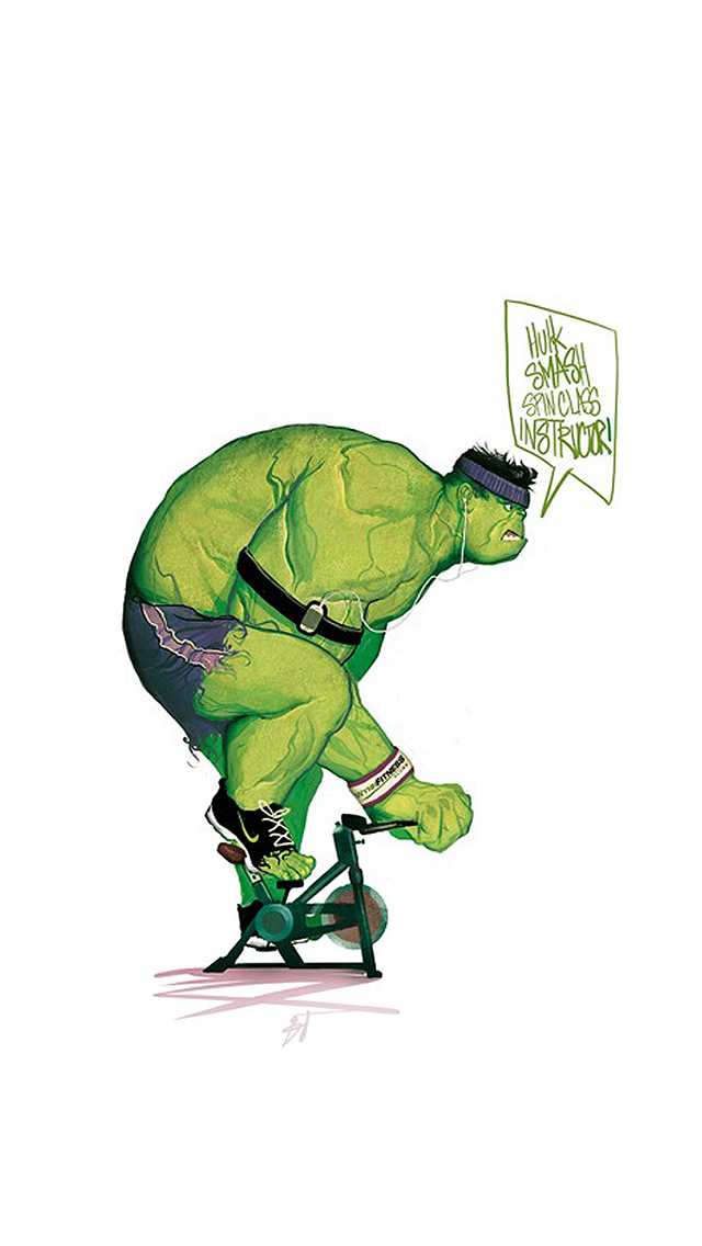 vans 品牌 插画 男孩 个性 苹果手机高清壁纸 6