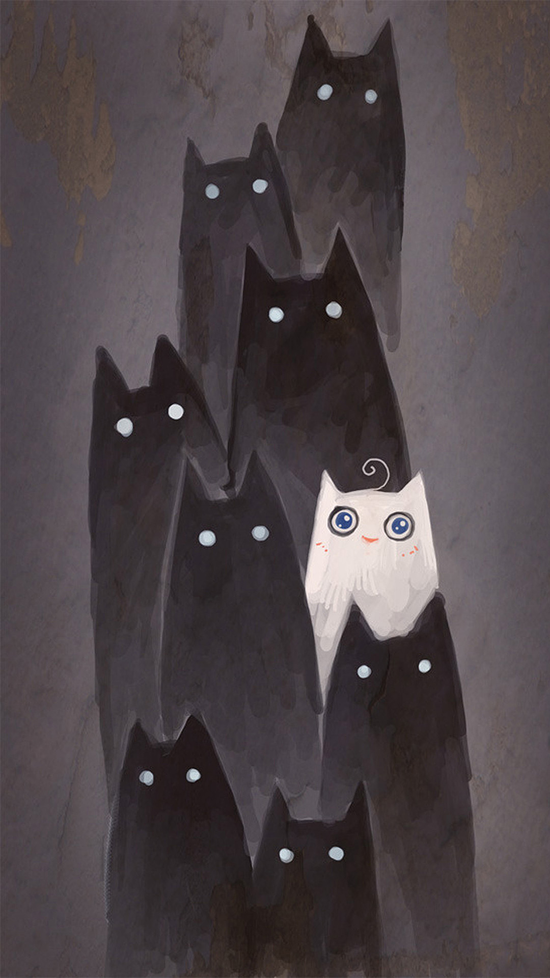 猫咪 创意 幽灵 ghost