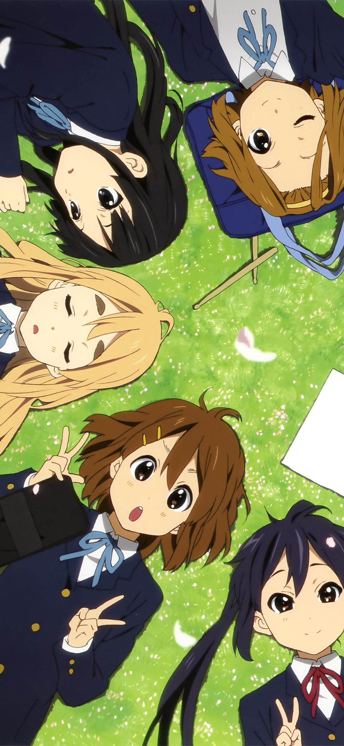 轻音少女 漫画 二次元 校服