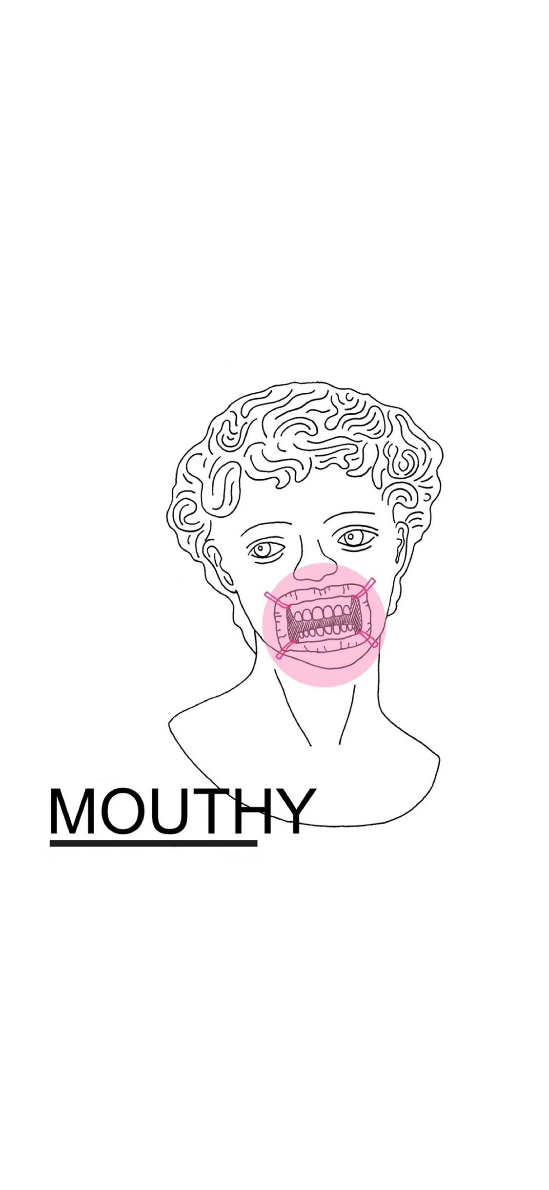 怪诞 简笔画 mouthy 嘴巴