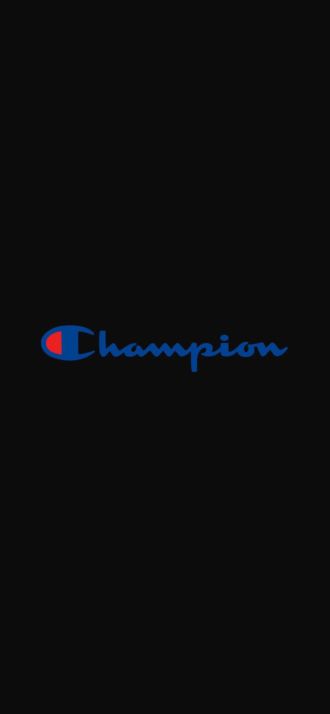 champion 黑色 冠军品牌 logo 商标