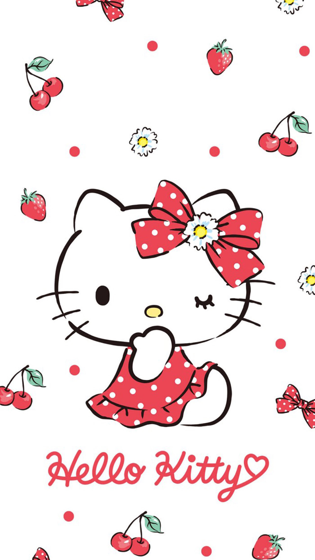 hello kitty 动画 樱桃 可爱