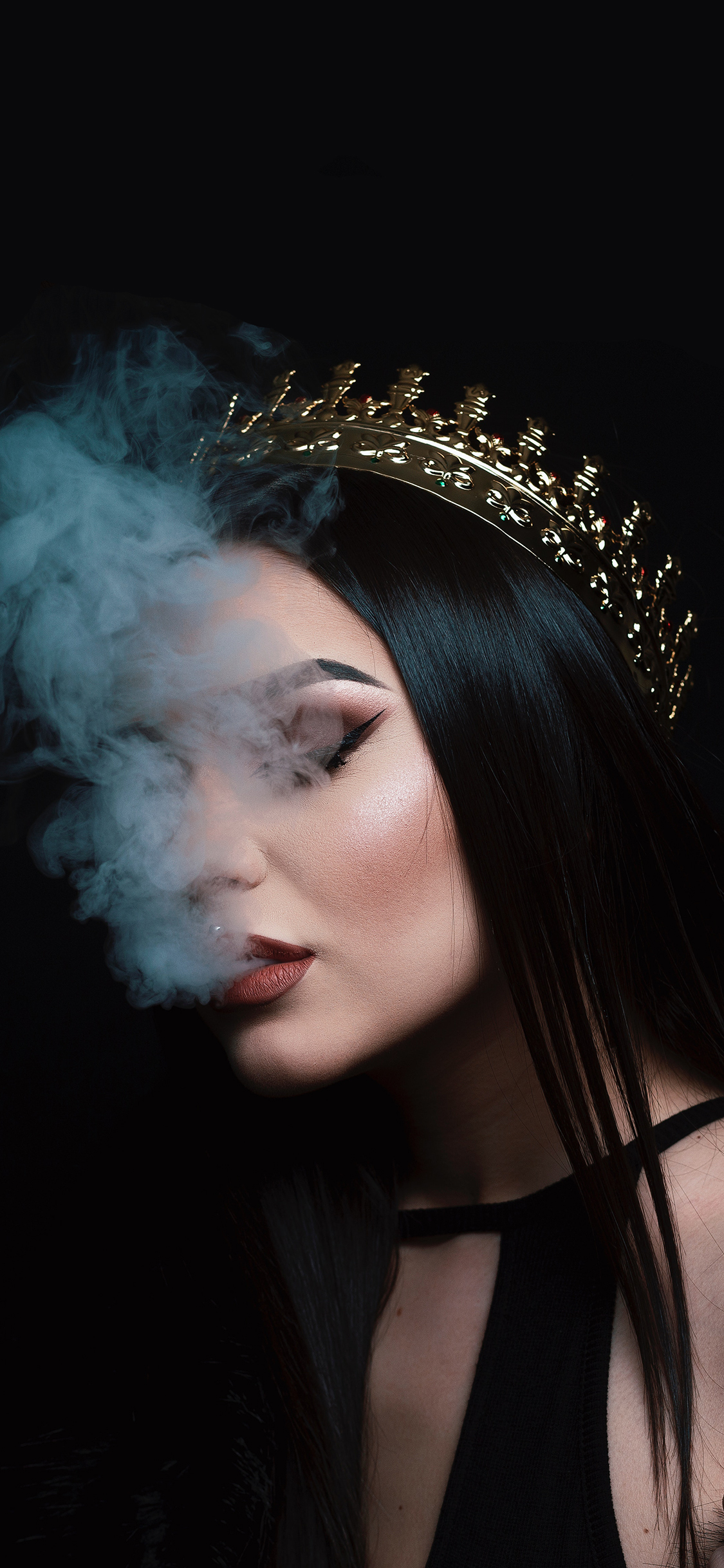 欧美美女 写真 女王范 抽烟