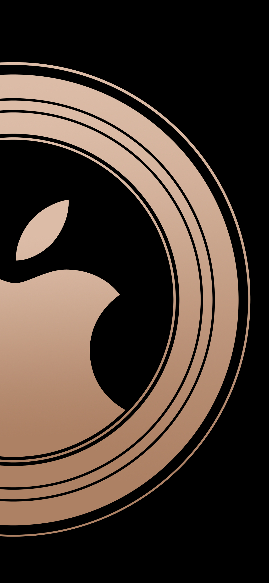 iphone xs 苹果 logo 标志 圆 品牌 黑色