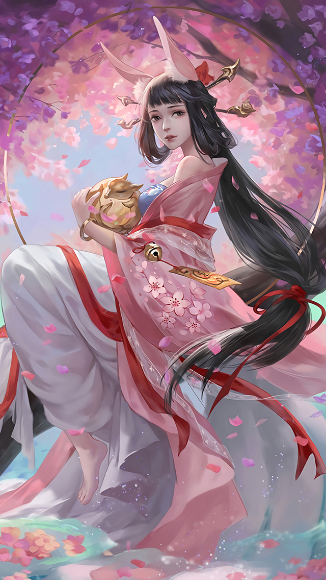 神都夜行录 原画 古风 粉色