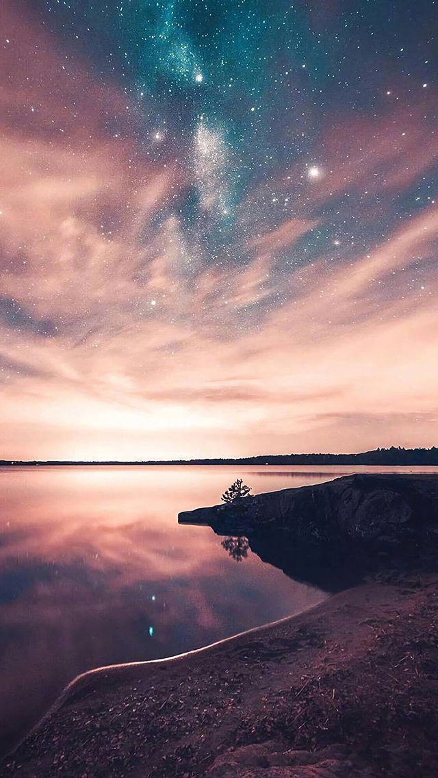 海岸 海浪 大海 沙滩 苹果手机高清壁纸 640x11
