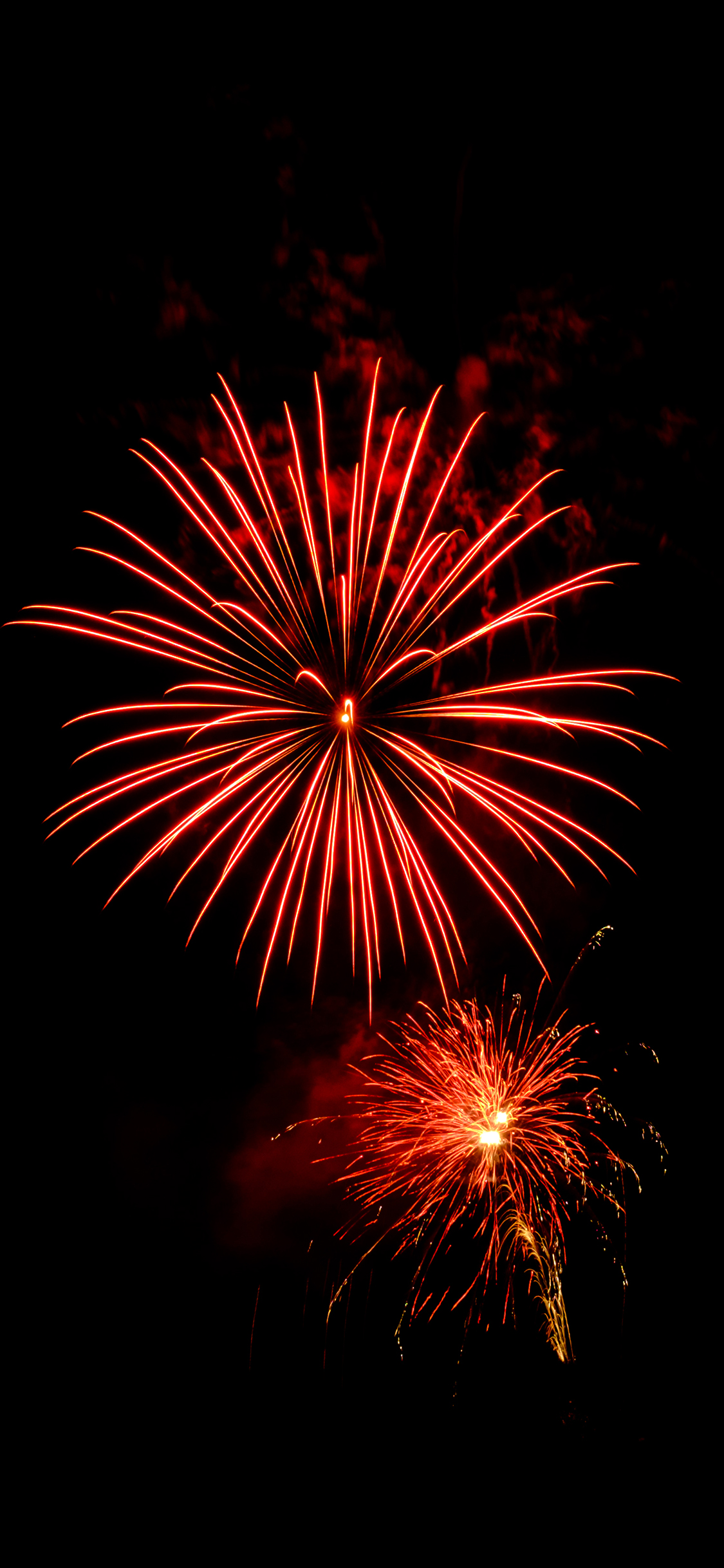 2019 新年 插画 舞狮 欢乐 苹果手机高清壁纸 1