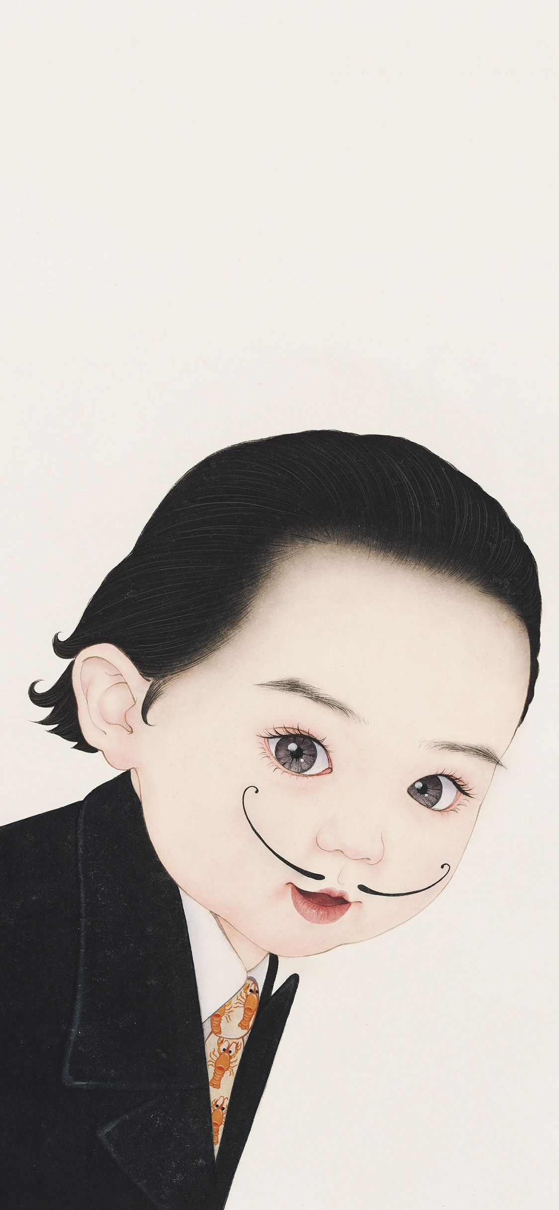 插画 青蛇 张曼玉 古风 苹果手机高清壁纸 1125