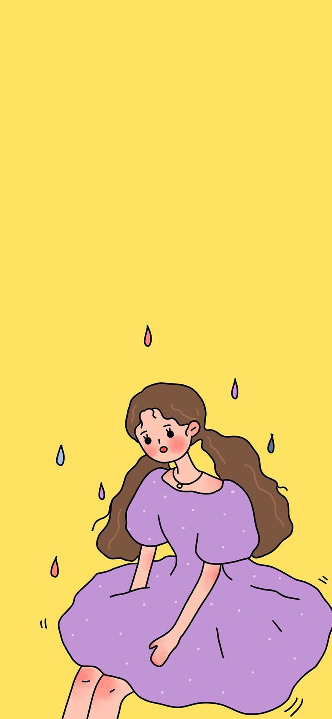 插画 青蛇 张曼玉 古风 苹果手机高清壁纸 1125