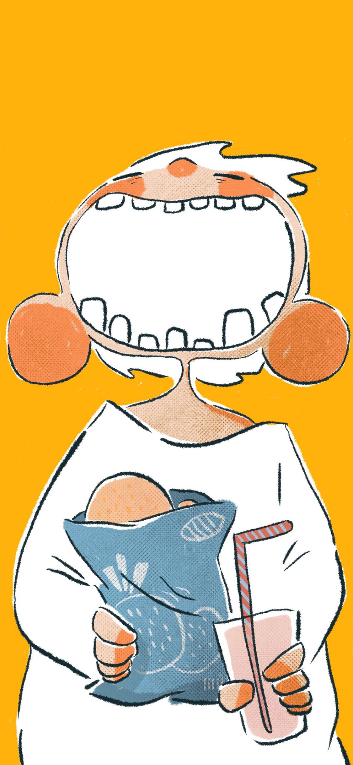 插画 青蛇 张曼玉 古风 苹果手机高清壁纸 1125