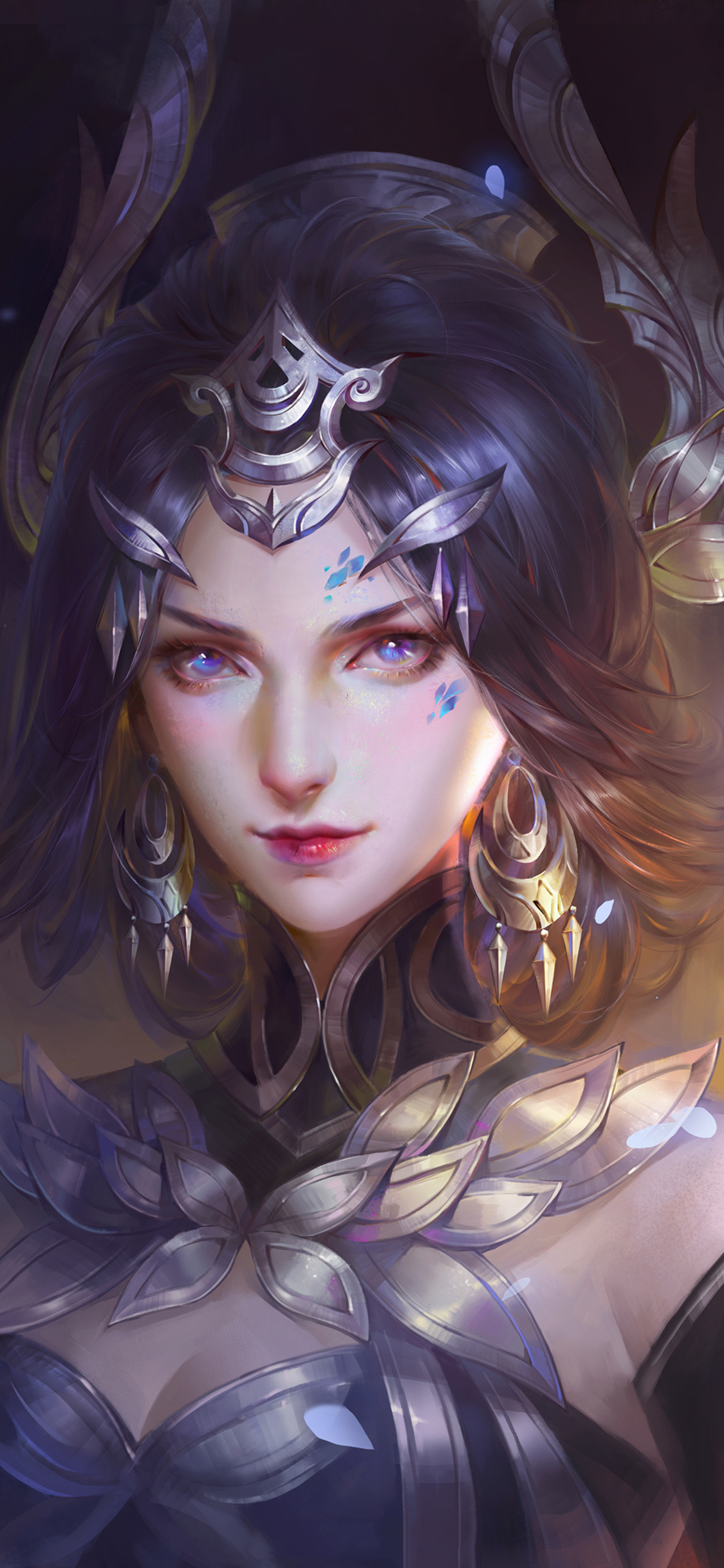 插画 青蛇 张曼玉 古风 苹果手机高清壁纸 1125