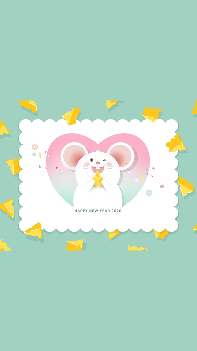 圣诞节 圣诞老人 雪人 驯鹿 苹果手机高清壁纸