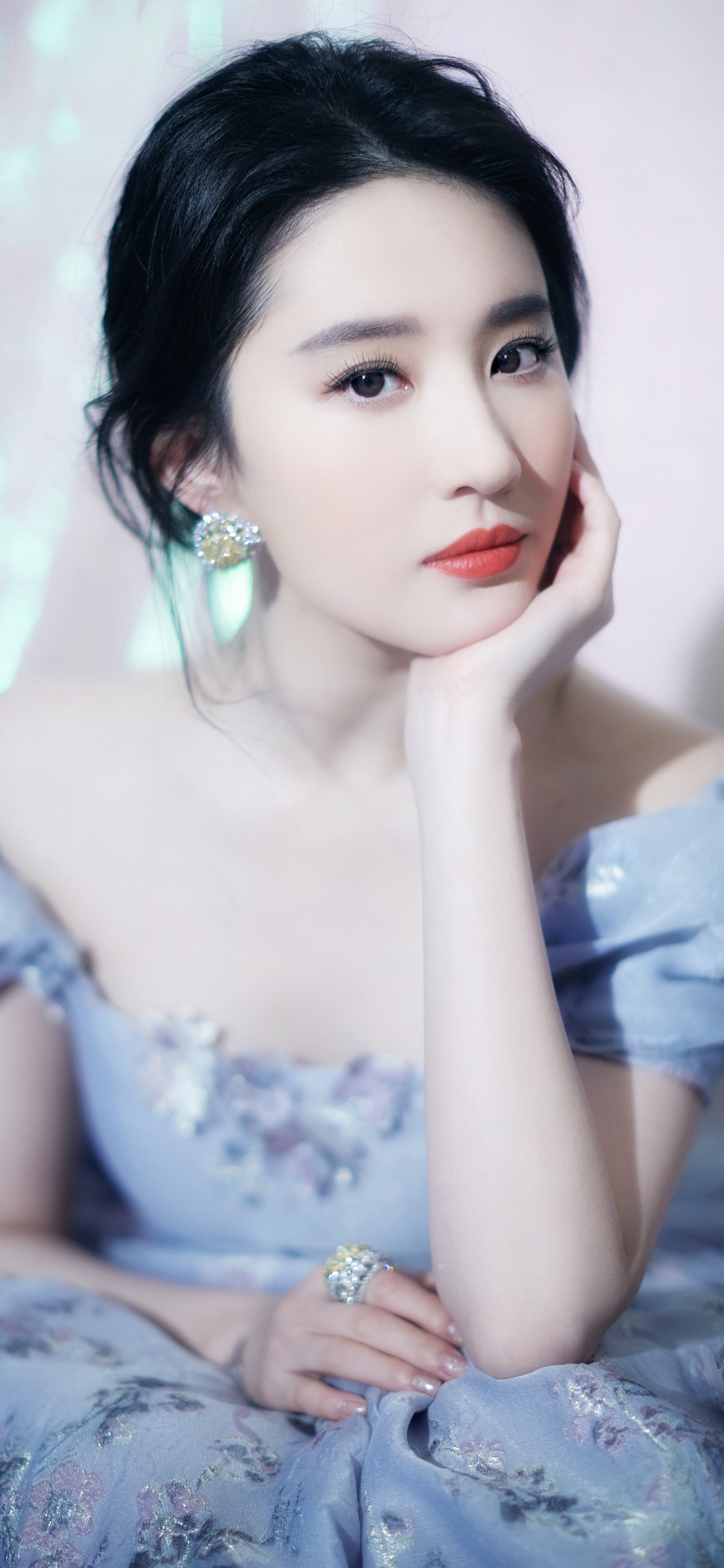 刘亦菲 演员 明星 艺人 苹果手机高清壁纸 1125