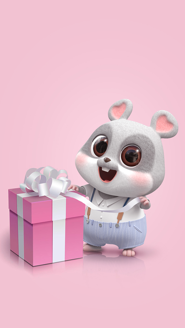 白色背景 哭泣的小黄鸡 苹果手机高清壁纸 640