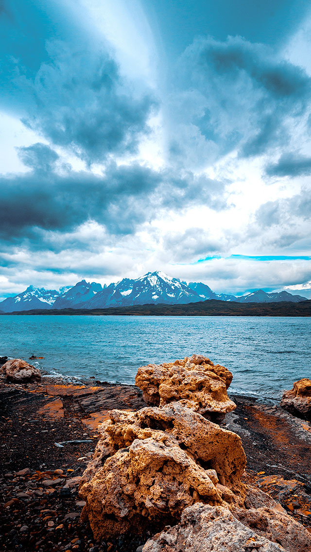 天空 蓝天白云 云朵 苹果手机高清壁纸 640x11
